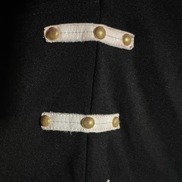 Cache Y2K Black Knit Bodycon Party Club Cruisewear Maxi Dress Women’s Small - Picture 14 of 16